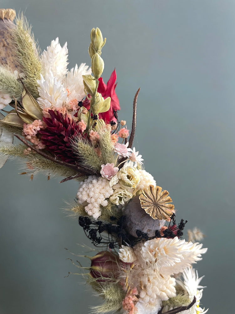 Les créations en fleurs séchées