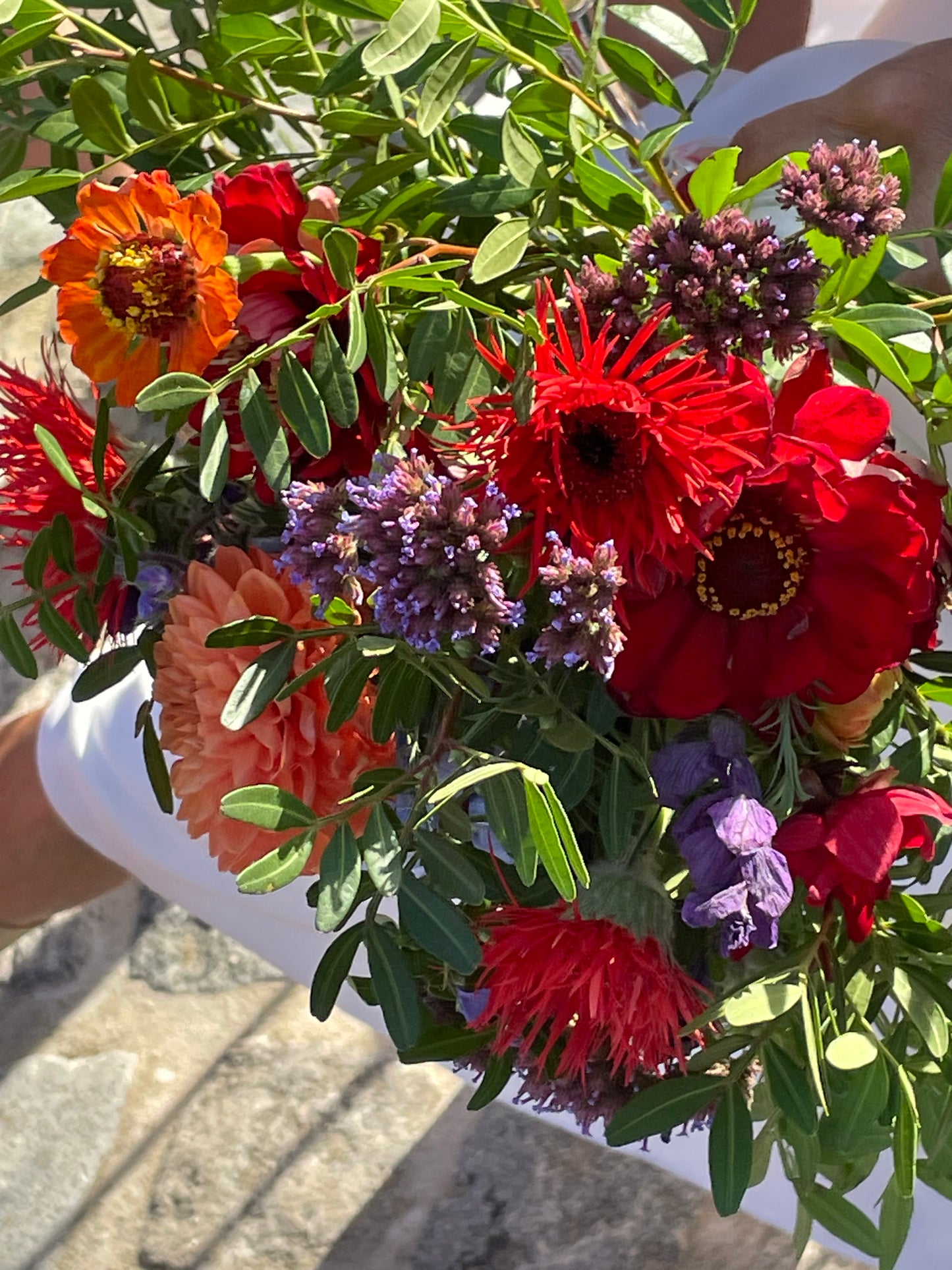 Le bouquet coloré