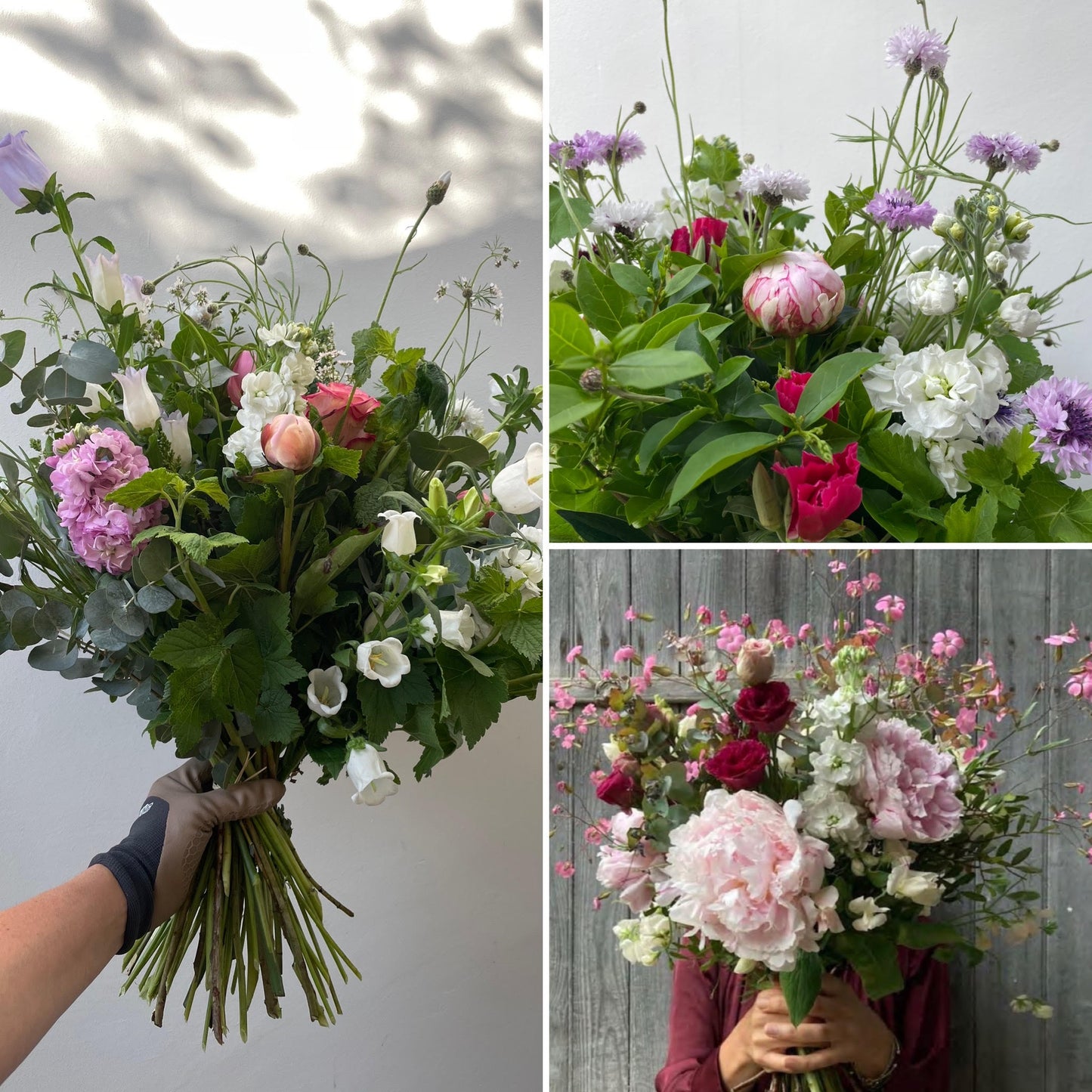 Le bouquet pastel