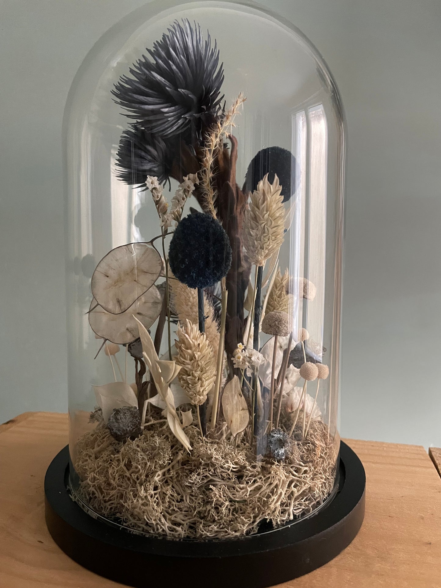 Globe fleuri - fleurs séchées