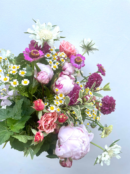 Abonnement mixte : bouquets pastels et colorés