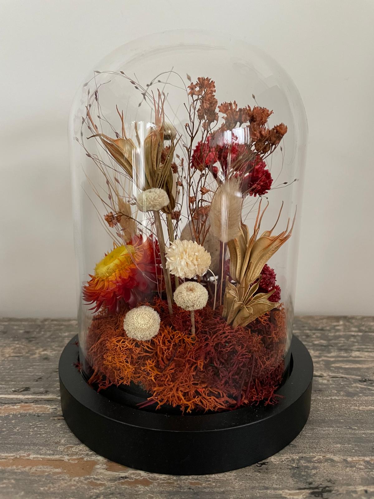 Globe fleuri - fleurs séchées