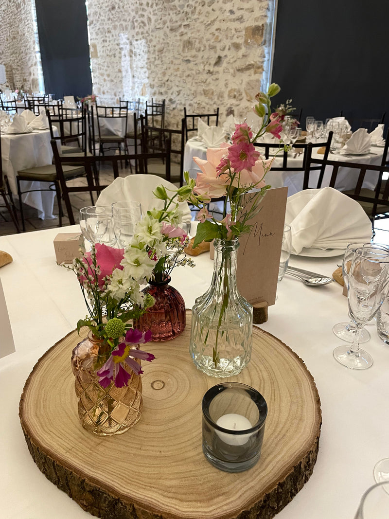 Composition florale de mariage réalisée par Après la rosée